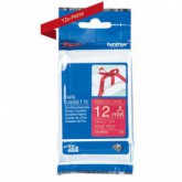 CINTA BROTHER ORIG.TZERW34 ROJO OSCURO/DORADO NO ADHESI.12MM