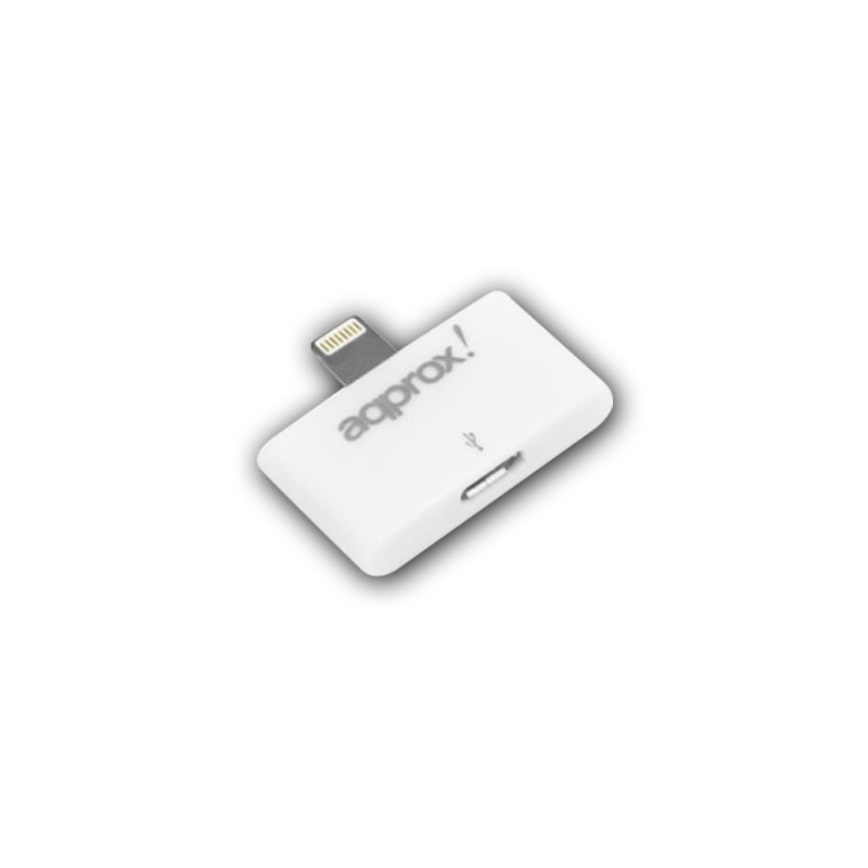 ADAPTADOR APPROX LIGHTNING A MICRO USB APPC01/V2*