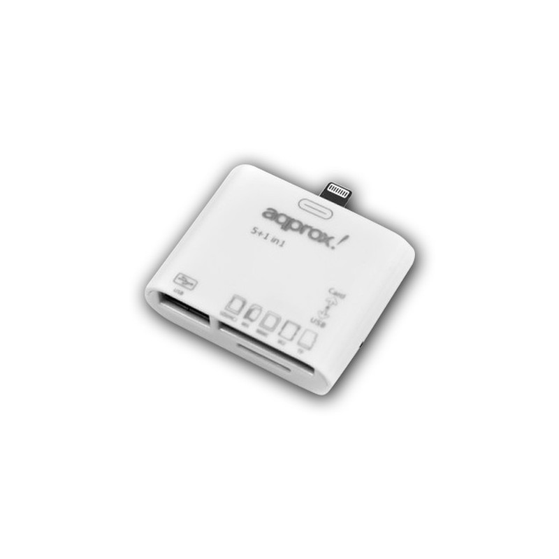 LECTOR TARJETAS LIGHTNING IPHONE5 IPAD MINI IPAD4 APPCRIP02*