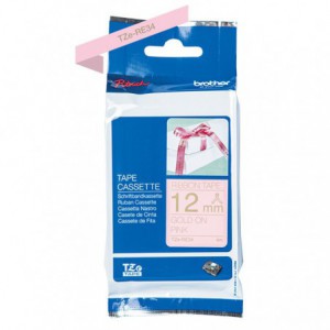 CINTA BROTHER ORIG.TZERE34 DORADO/ROSA NO ADHESI.12MM