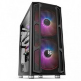 CAJA PC NOX ATX HUMMER NOVA  CRISTAL TEMPLADO NEGRO 