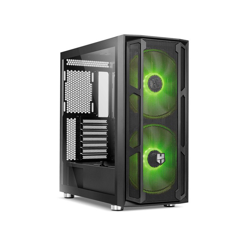 CAJA PC NOX ATX HUMMER NOVA  CRISTAL TEMPLADO NEGRO 