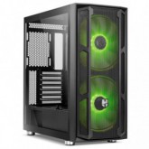 CAJA PC NOX ATX HUMMER NOVA  CRISTAL TEMPLADO NEGRO 