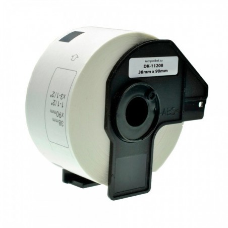 ETIQUETA BROTHER COMPATIBLE BR-DK11208 38X90MM