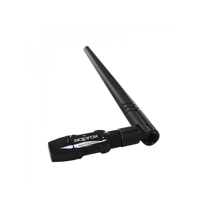 ADAPTADOR APPROX WIFI USB 600MBPS APPUSB600DA