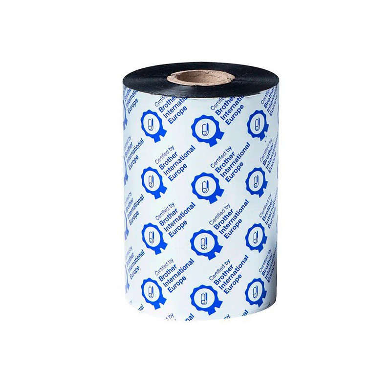 8 ROLLOS RIBBON RESINA BROTHER PREMIUM 110X450MM