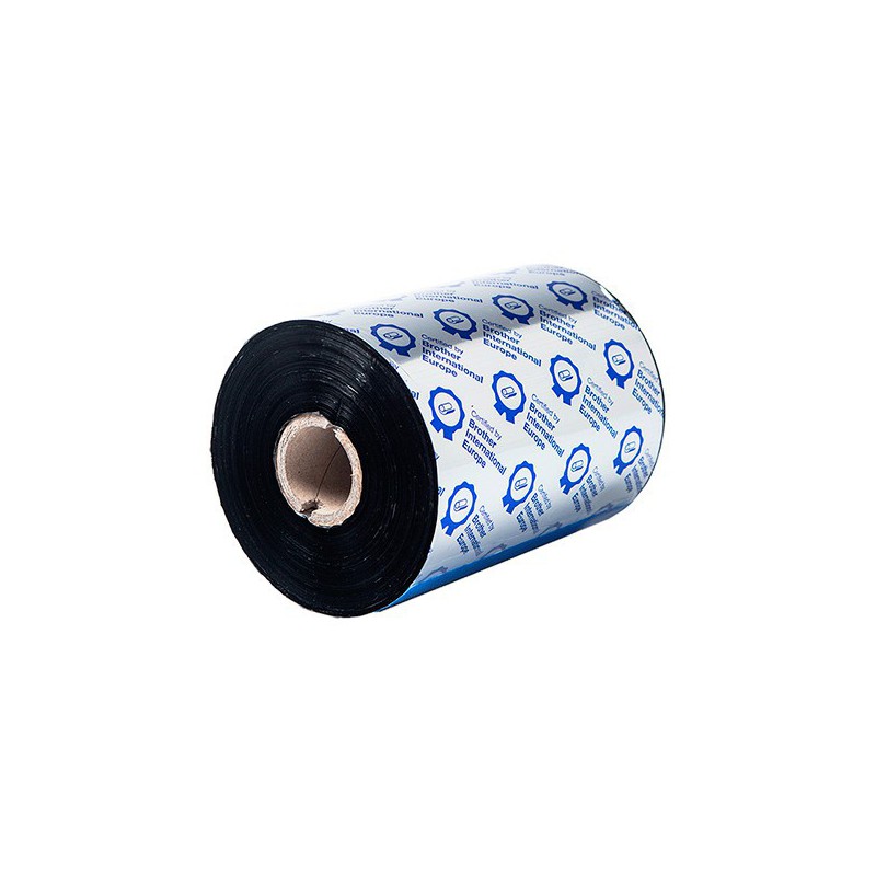 6 ROLLOS RIBBON DE CERA/RESINA BROTHER ESTANDAR 110X600MM