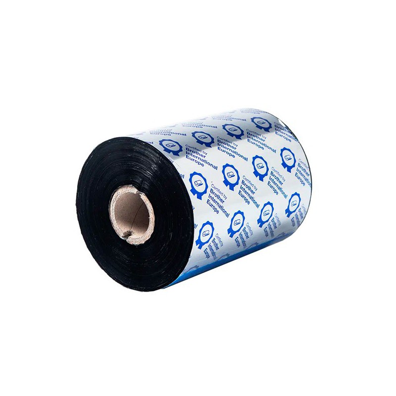 6 ROLLOS RIBBON DE RESINA BROTHER STANDAR 110X600MM