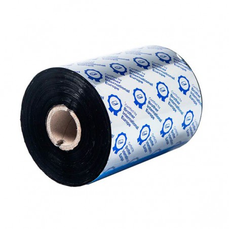 6 ROLLOS RIBBON DE RESINA BROTHER STANDAR 110X600MM