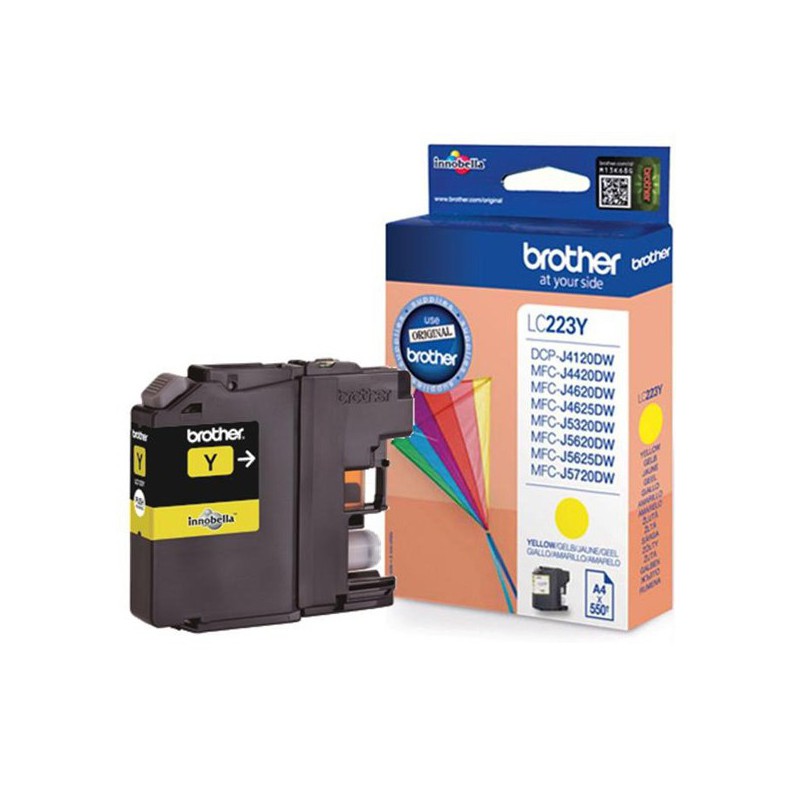 INK JET BROTHER ORIG LC223YBP MFCJ4420DW/4620DW