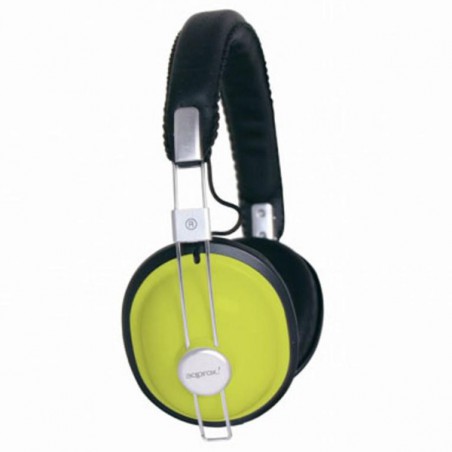 AURICULARES APPROX ST. DJ AVIATOR APPDJAGP VERDE*