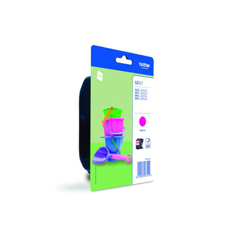 INK JET BROTHER ORIG LC221MBP DCPJ562DW/MFCJ480DW