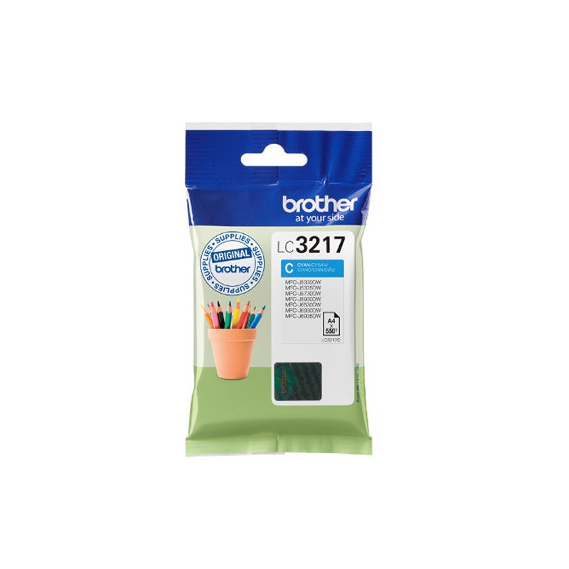 INK JET BROTHER ORIG LC3217C MFCJ6530DW/FCJ6930DW