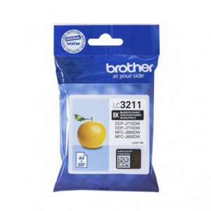 INK JET BROTHER ORIG LC3211BK DCPJ572/MFCJ491/497/890/895
