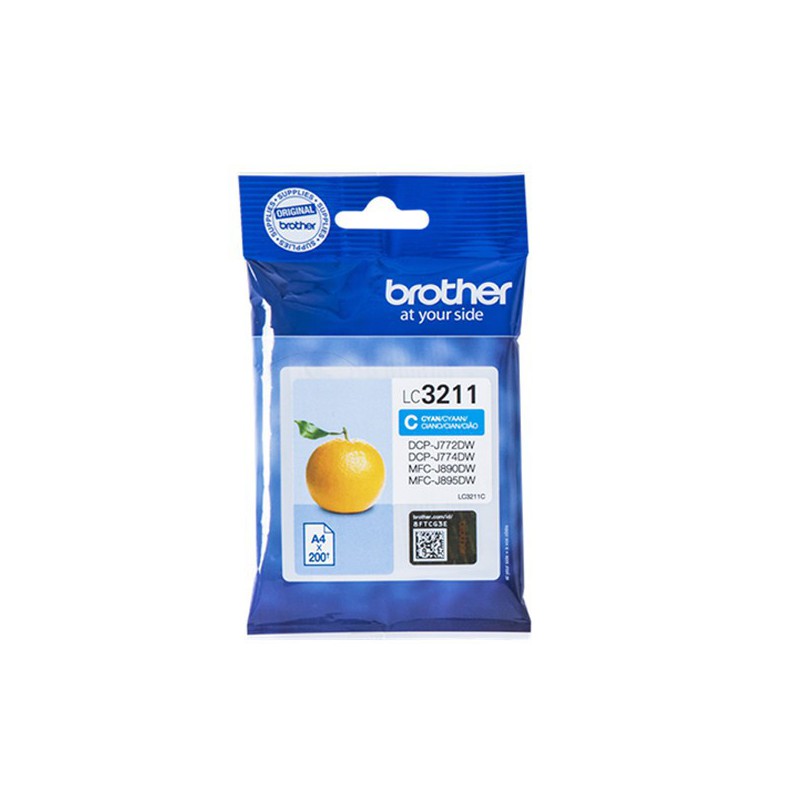 INK JET BROTHER ORIG LC3211C DCPJ572/MFCJ491/497/890/895