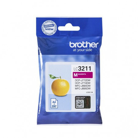 INK JET BROTHER ORIG LC3211M DCPJ572/MFCJ491/497/890/895