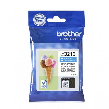 INK JET BROTHER ORIG LC3213C DCPJ572/MFCJ491/497/890/895