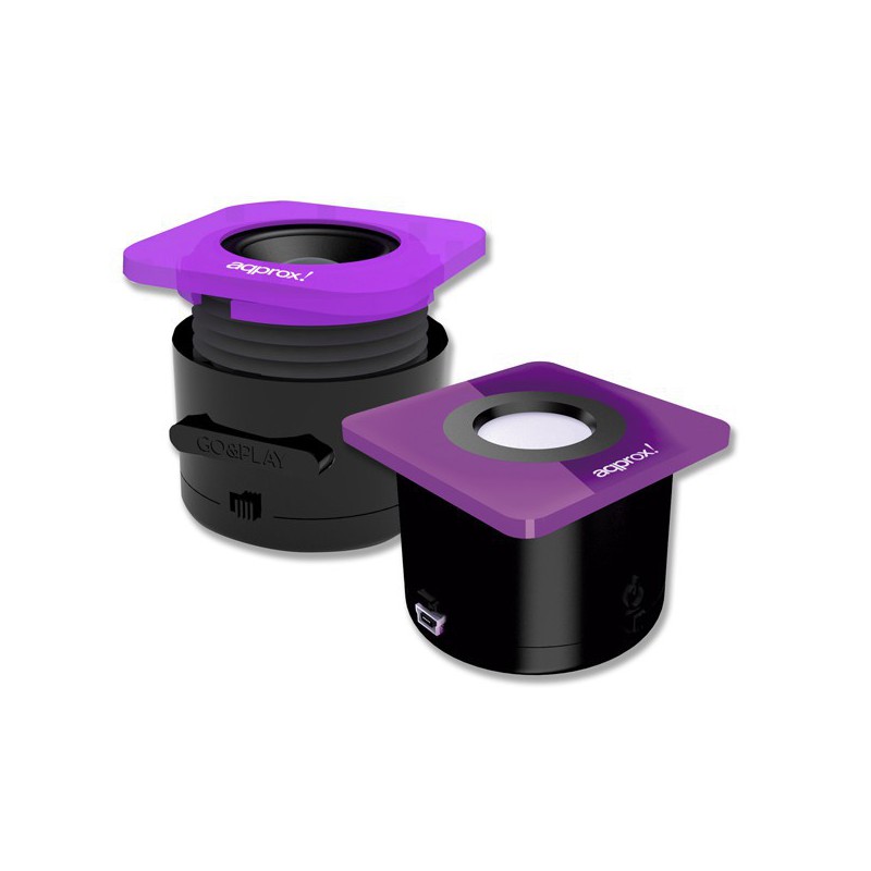 ALTAVOCES APPROX PORT 3W GO&PLAY APPSP10BKP*