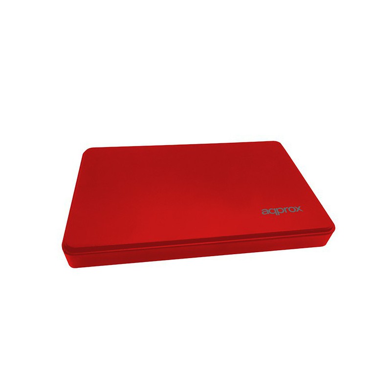 CAJA EXT.APPROX HDD SATA2.5" ROJA APPHDD300R USB3.0