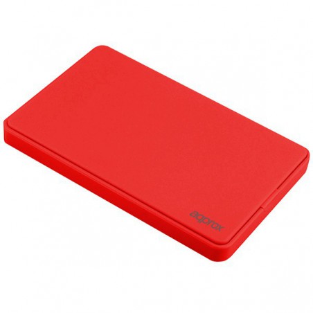 CAJA EXT.APPROX HDD SATA2.5" ROJA APPHDD200R 