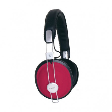 AURICULARES APPROX ST. DJ AVIATOR APPDJAR ROJO*