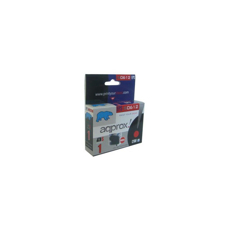 INK JET COMPAT.EPSON D88/DX3800 CYAN S0612