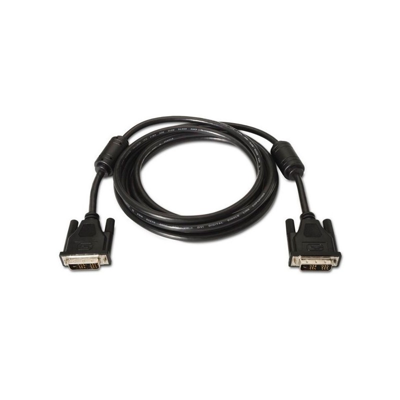 CABLE AISENS DVI-D MACHO A DVI-D MACHO 1.8M NEGRO
