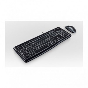 TECLADO + RATON LOGITECH MK120 CON CABLE
