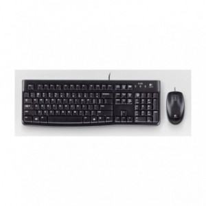 TECLADO + RATON LOGITECH MK120 CON CABLE