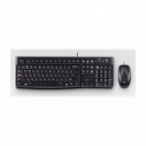 TECLADO + RATON LOGITECH MK120 CON CABLE