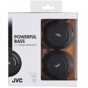 AURICULAR JVC HAS180 JACK 3.5 NEGROS