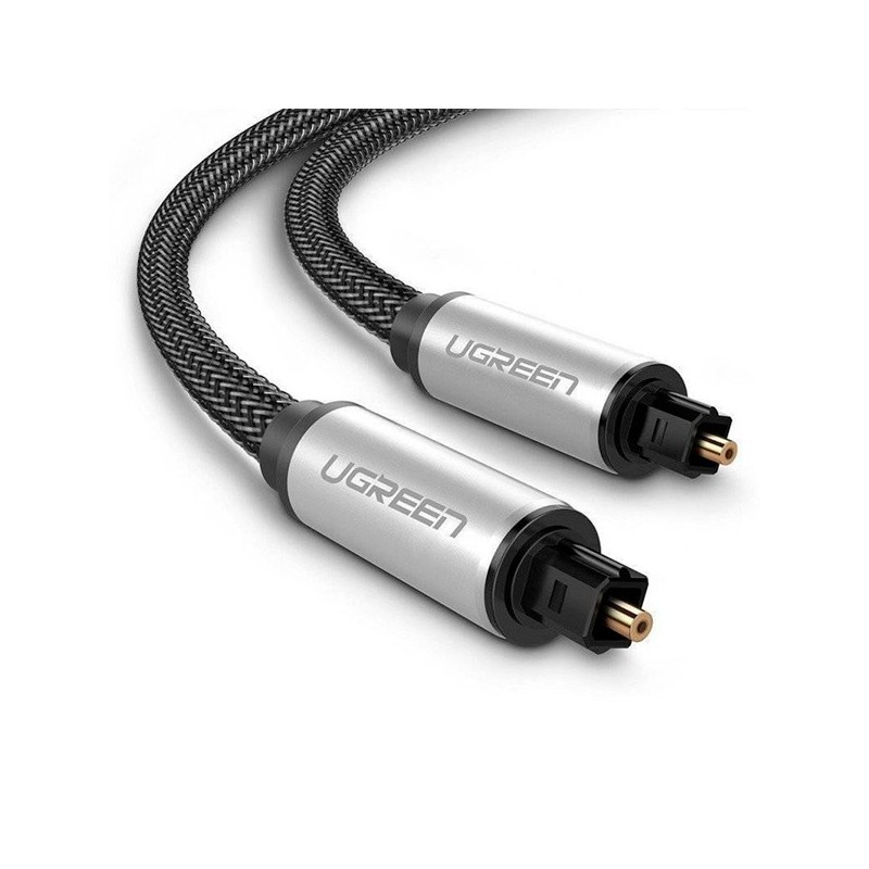 CABLE TOSLINK DE AUDIO OPTICO 1.5M ALUMINIO - UGREEN
