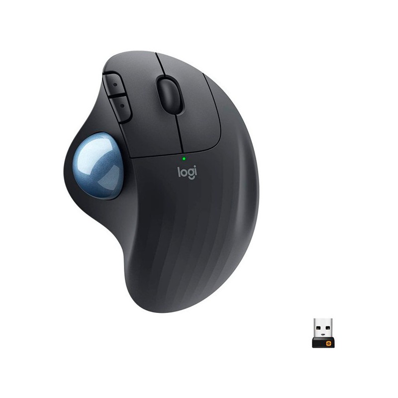 RATON LOGITECH ERGO M575 2.4GHZ BLUETOOTH 5.0 GRAFITO 