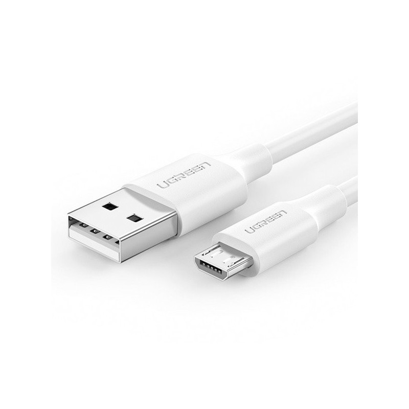 CABLE USB 2.0 A MICRO USB 2A - 2M BLANCO - UGREEN