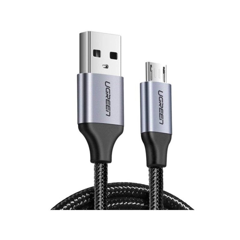 CABLE USB 2.0 A MICRO USB 2A - 1.5M NEGRO - UGREEN