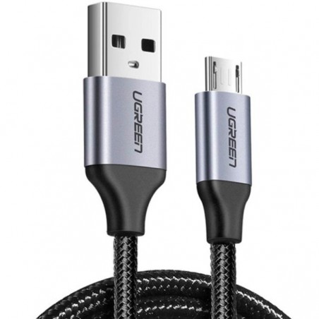 CABLE USB 2.0 A MICRO USB 2A - 1.5M NEGRO - UGREEN