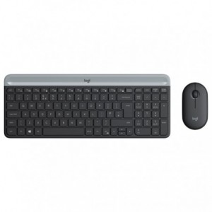 TECLADO+RATÓN LOGITECH WIRELESS MK470   NEGRO 