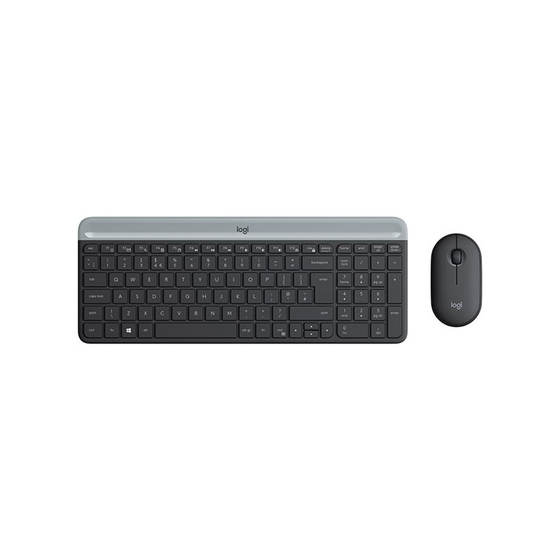 TECLADO+RATÓN LOGITECH WIRELESS MK470   NEGRO 