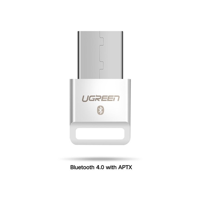 ADAPTADOR USB BLUETOOTH 4.0 - BLANCO - UGREEN