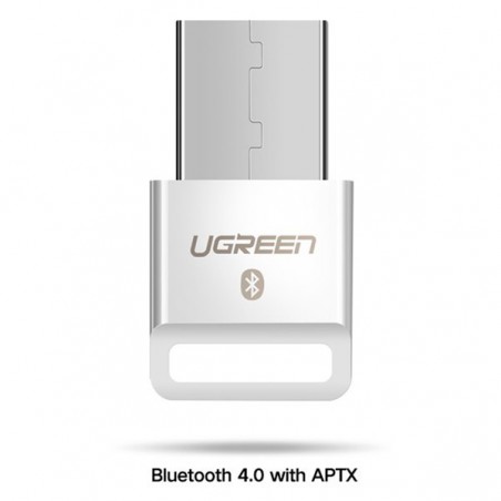 ADAPTADOR USB BLUETOOTH 4.0 - BLANCO - UGREEN