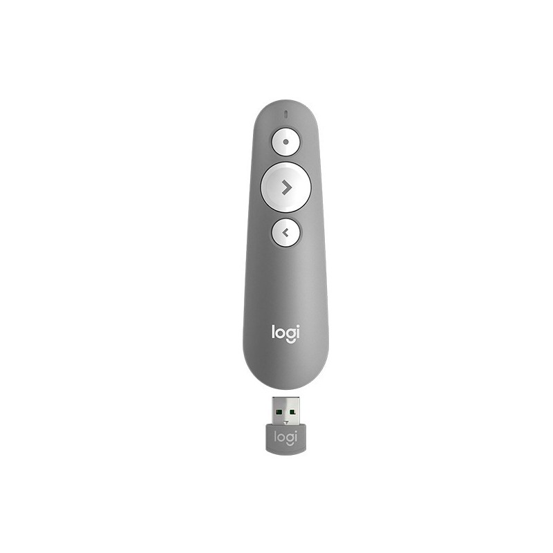 PUNTERO LOGITECH PRESENTER R500 CONTROL REMOTO GRAY