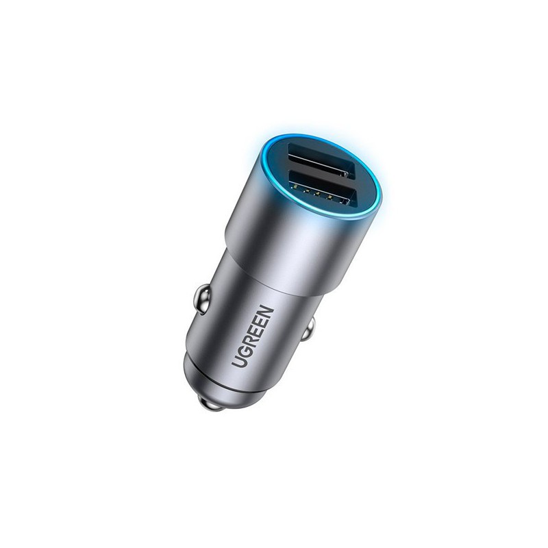 CARGADOR DE COCHE  - DUAL USB 2.4A - 24W - UGREEN