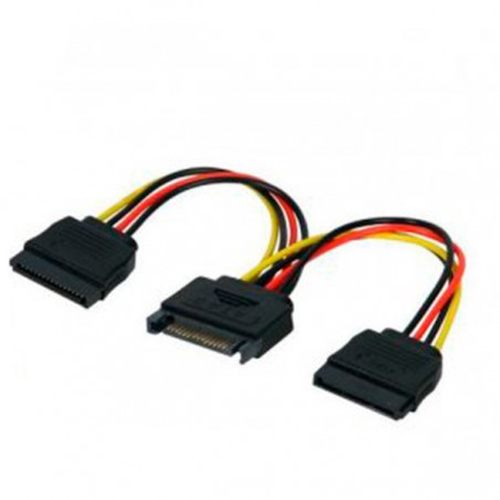 CABLE INTERNO ALIMENTACION SATA 0.15CM 1 M/ 2 H  
