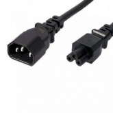 CABLE ALIMENTACION TREBOL DE PC A MONITOR TFT IEC
