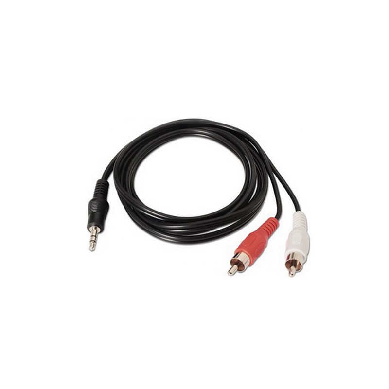 CABLE AUDIO ESTEREO 3.5M/3.5M 2.5MTS (M)