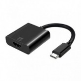 ADAPT.USB TIPO C MACHO/ HDMI 4K HEMBRA NEGRO 