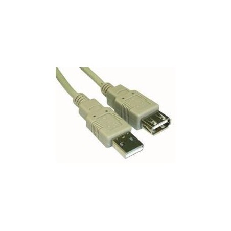 CABLE USB 5 METROS ALARGADOR A-A,M/H, 2.0
