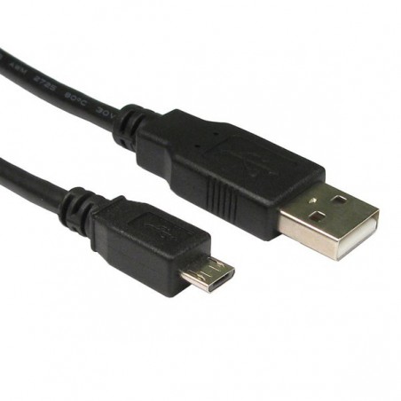 CABLE 2.0 USB-A MACHO/ MICRO USB-B MACHO 3MTR.
