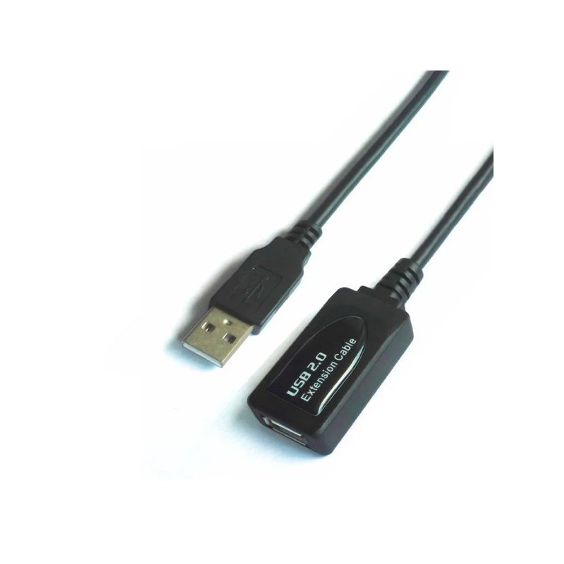 CABLE ALARG.USB CON AMPLIF.TIPO-A M/H 10M.AISENS