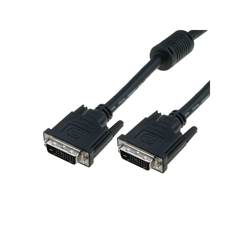 CABLE DVI-D A DVI-D M/M MONITOR TFT A GRAFICA 1,8 MTR. (M)